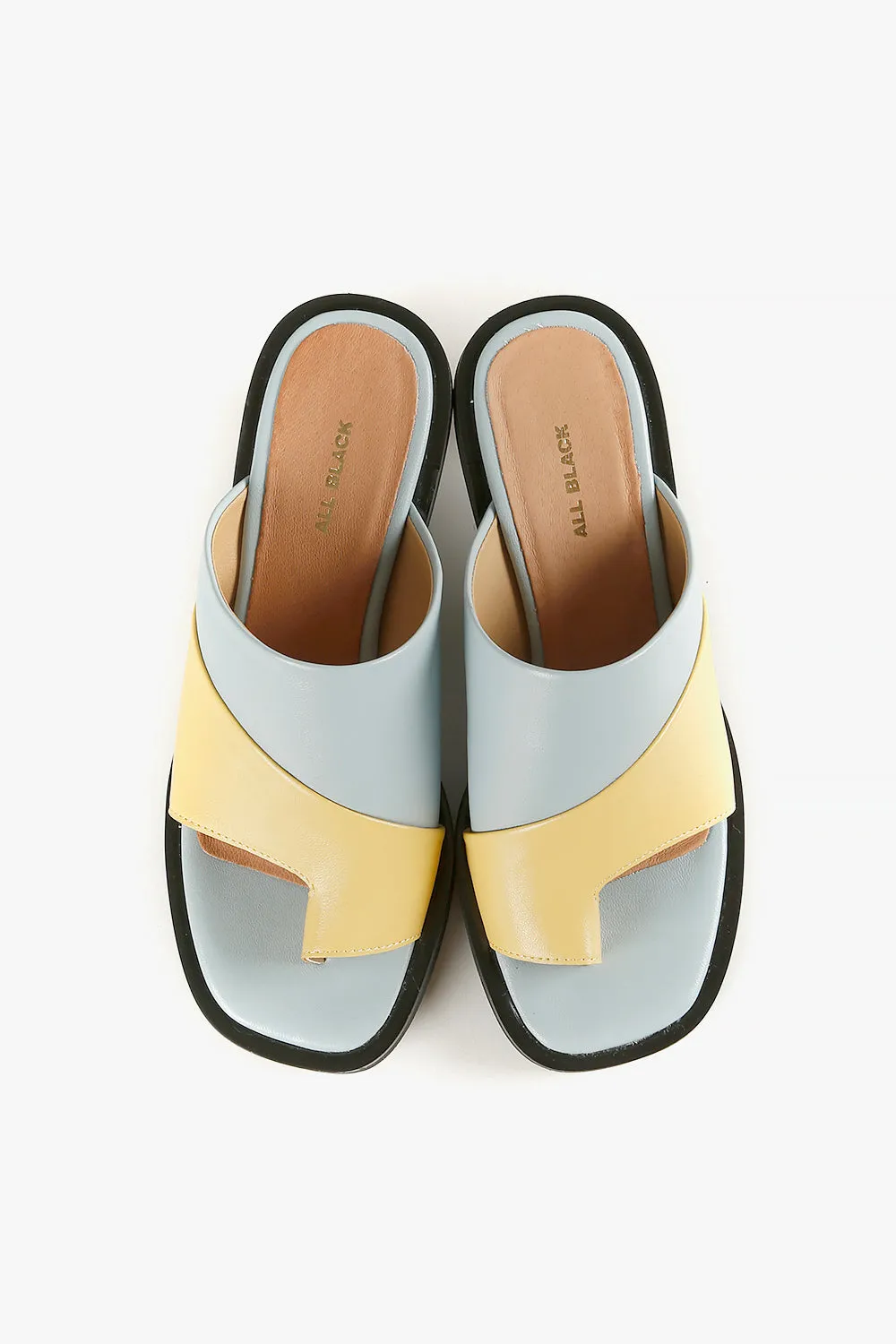 ANGLE BLOCK MULE Sandals