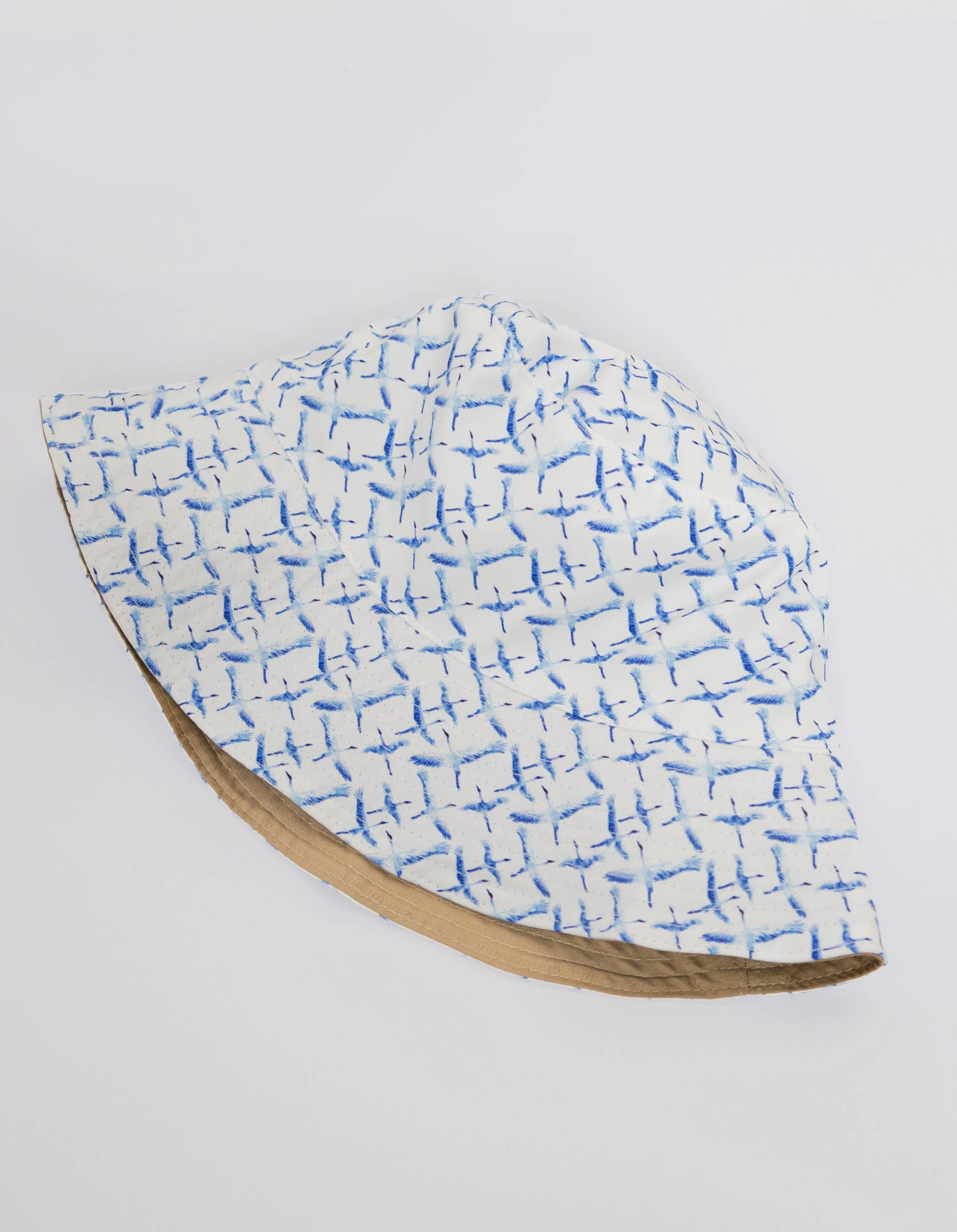 Bird Khaki - Reversible Bucket Hat (Adult/Older Kid)