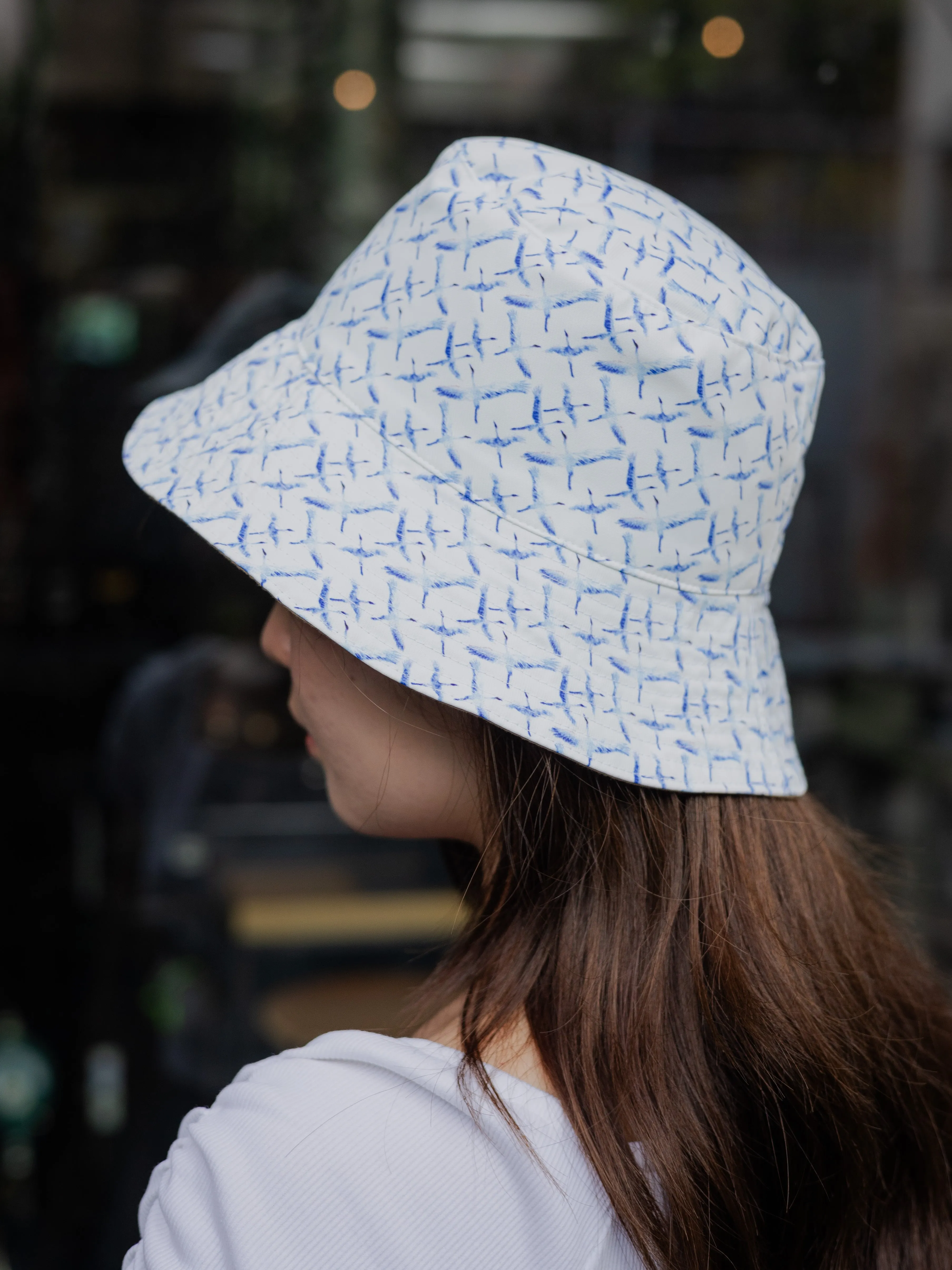 Bird Khaki - Reversible Bucket Hat (Adult/Older Kid)