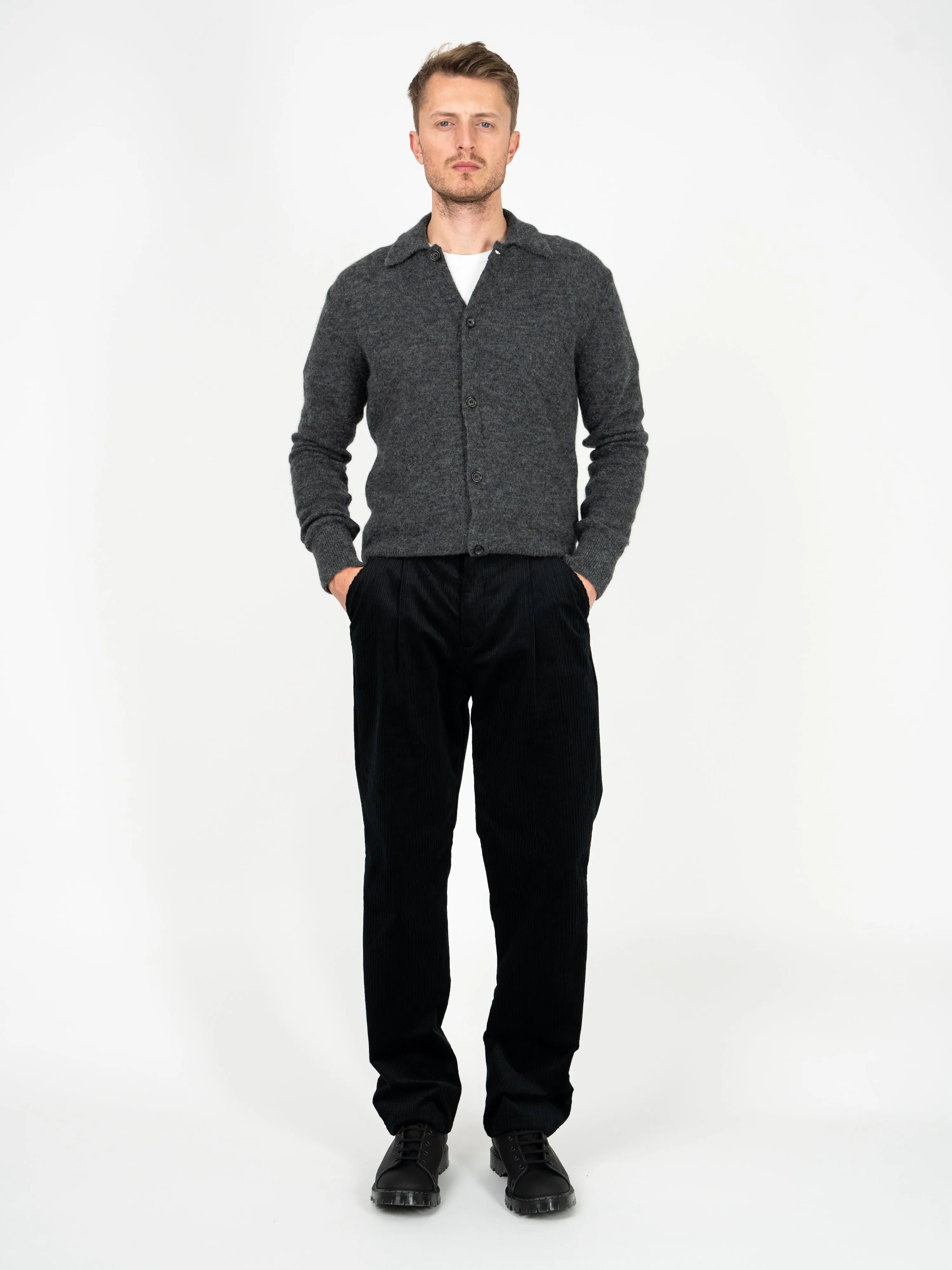 Britten Knitted Cardigan Rosen Grey