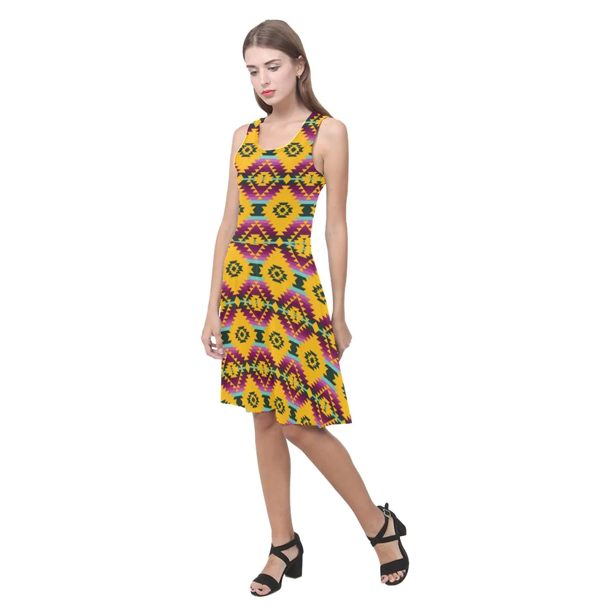 Cree Confederacy Summer Gathering Atalanta Casual Sundress