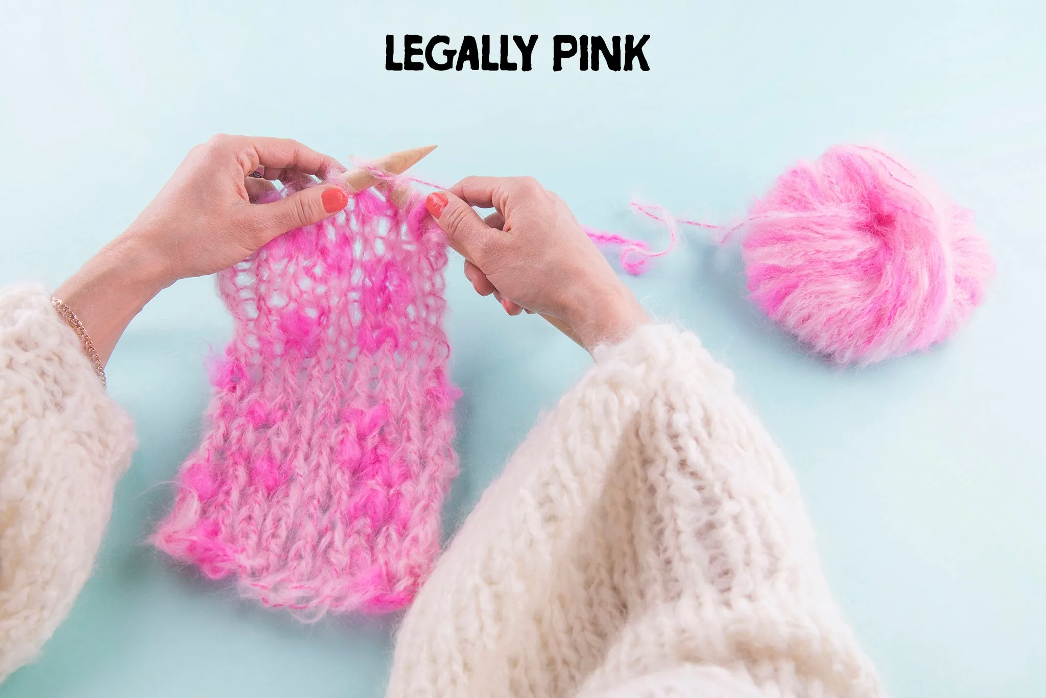 DIY Kit - Fisherman Rib Cardigan - Mohair So Soft