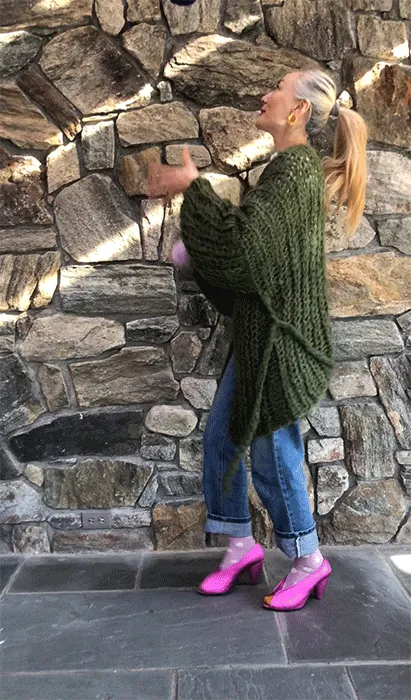 DIY Kit - Fisherman Rib Cardigan - Mohair So Soft