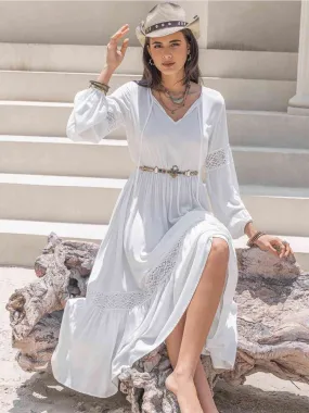 Dreamweaver White Boho Dress