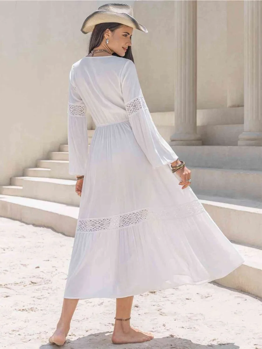 Dreamweaver White Boho Dress