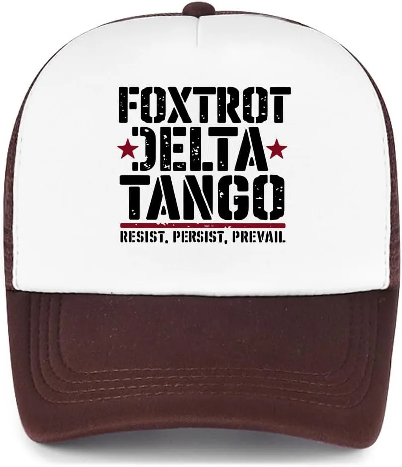 Foxtrot Delta Tango Hat, Foxtrot Delta Tango Resist Persist Prevall Cap
