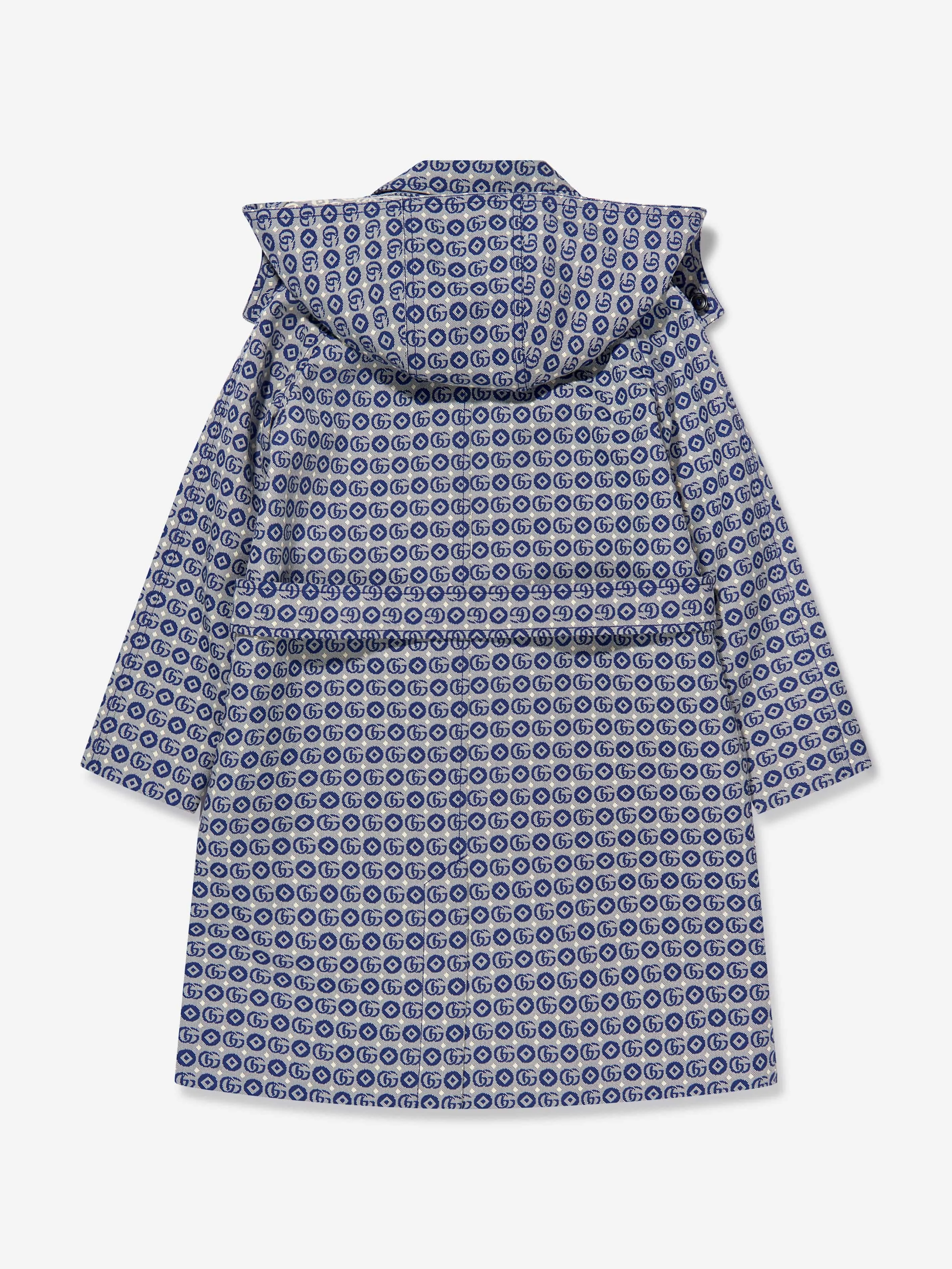 Gucci Kids Double GG Trench Coat