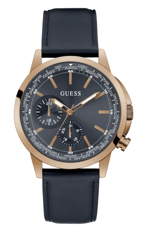 Guess Mens Blue Multi-function Watch - GW0540G2