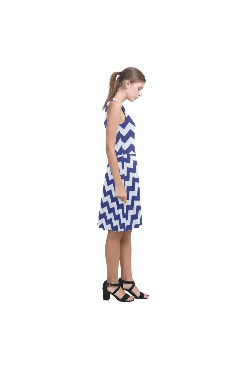 Herringbone Atalanta Casual Sundress(Model D04)