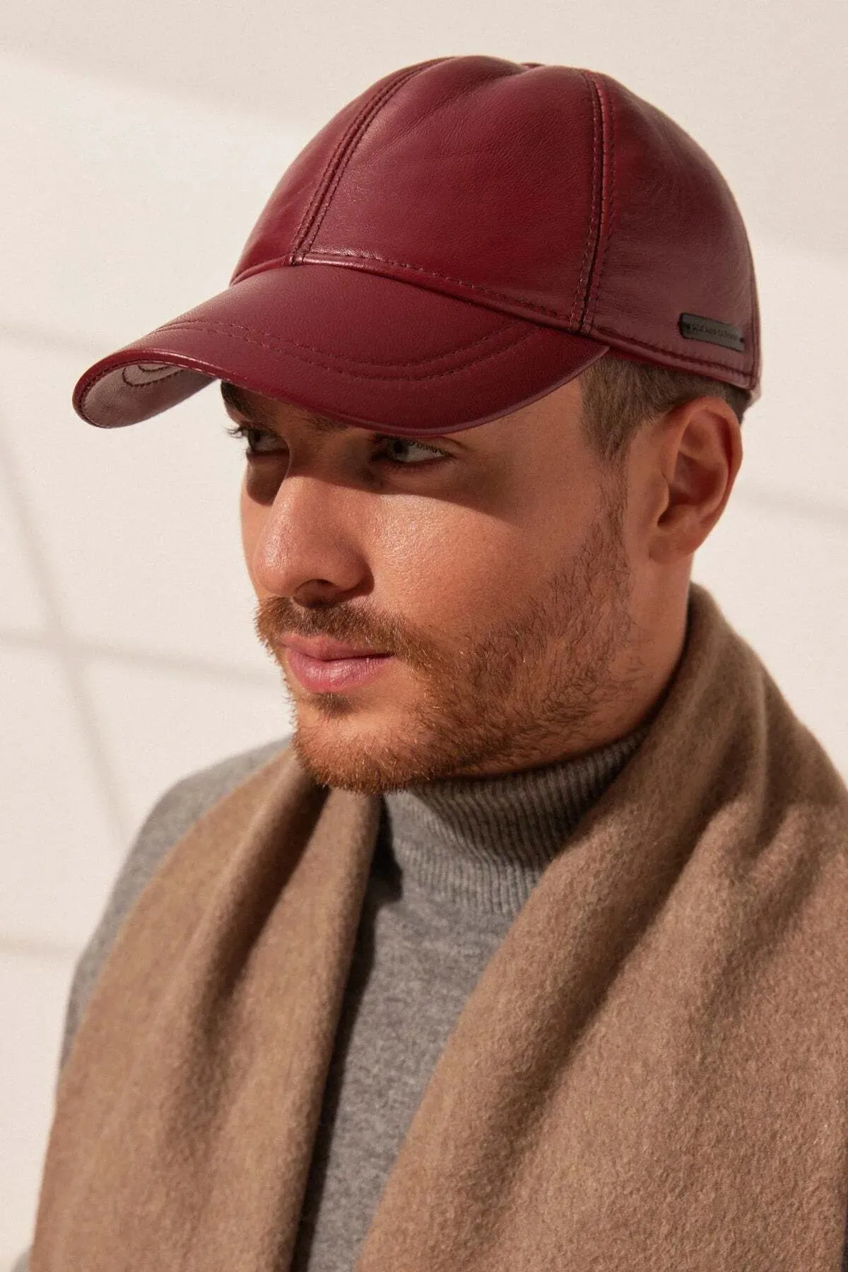 Infinity Leather Unisex Hat