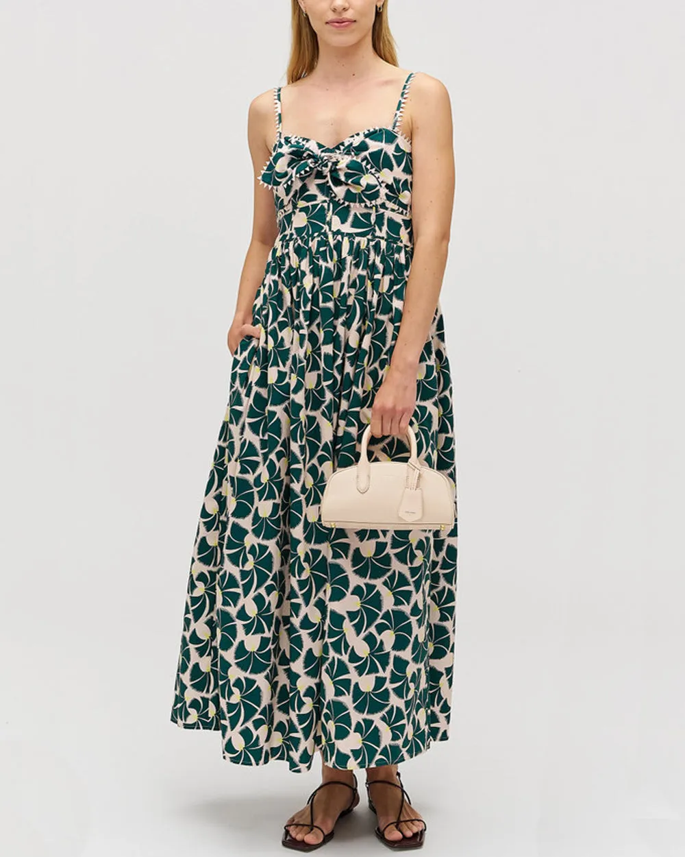 Ivy Fan Flower Sundress
