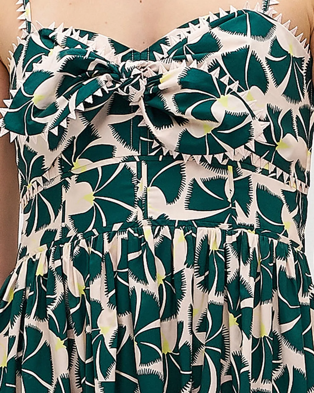 Ivy Fan Flower Sundress