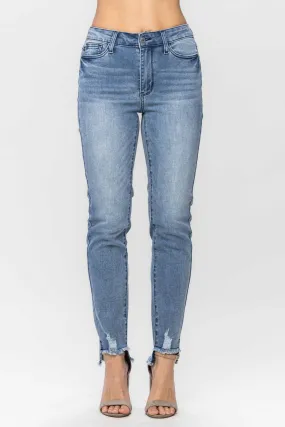 Judy Blue Mid-Rise Cool Denim Relaxed Jeans