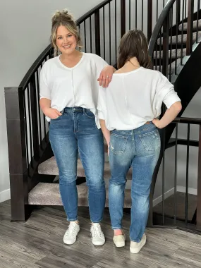 Judy Blue Tummy Control Slim Fit Jean (sizes 25-24W) - FINAL SALE
