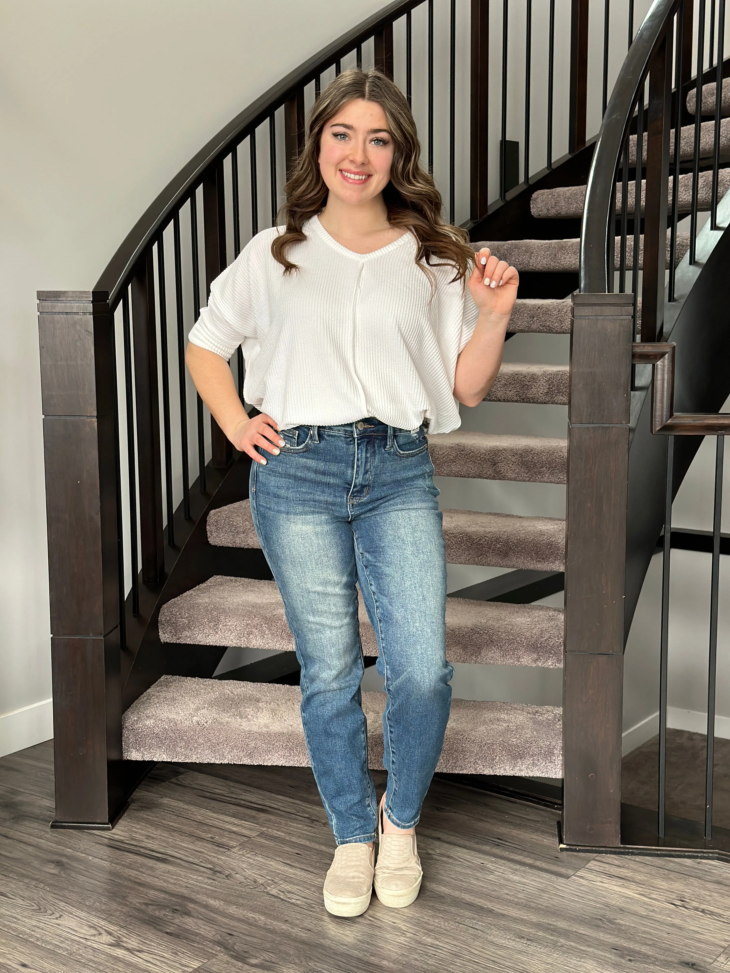 Judy Blue Tummy Control Slim Fit Jean (sizes 25-24W) - FINAL SALE
