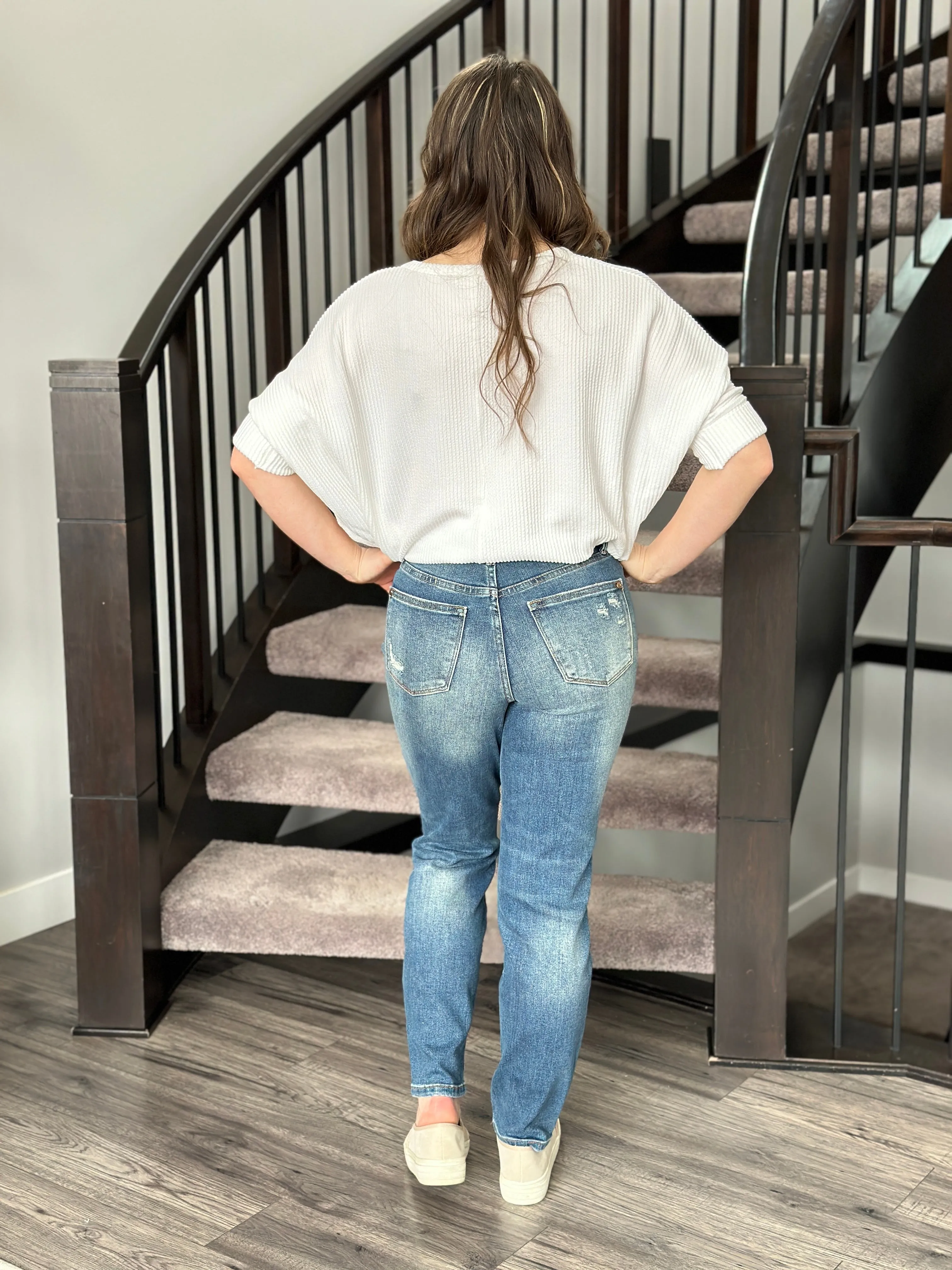 Judy Blue Tummy Control Slim Fit Jean (sizes 25-24W) - FINAL SALE