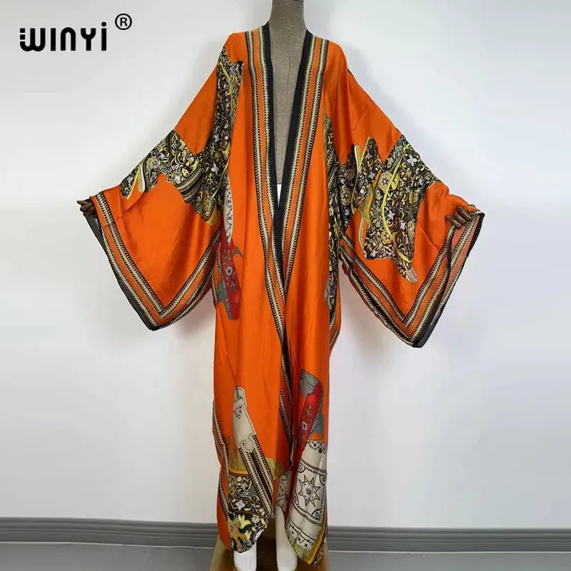 Kimono Kaftan Boho Soft Cardigan - Batwing Sleeve