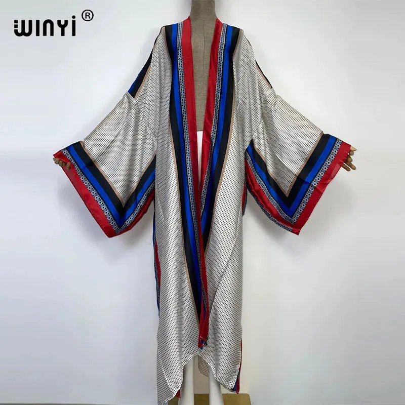 Kimono Kaftan Boho Soft Cardigan - Batwing Sleeve