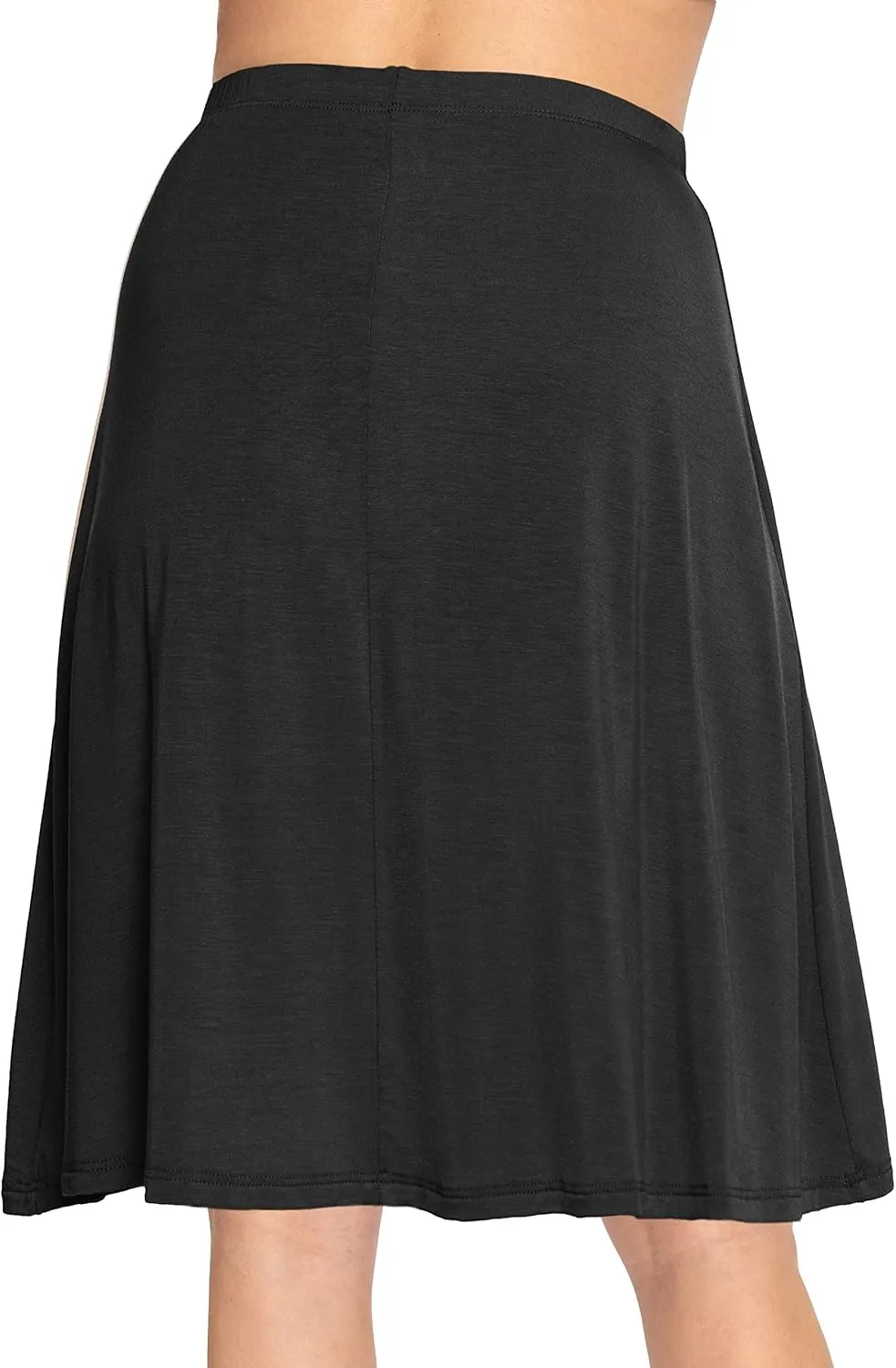 Knee Length and Midi A-Line Flowy Skirt | Comfortable Clothes for Women | S-5X