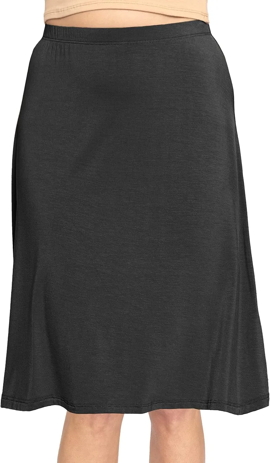 Knee Length and Midi A-Line Flowy Skirt | Comfortable Clothes for Women | S-5X