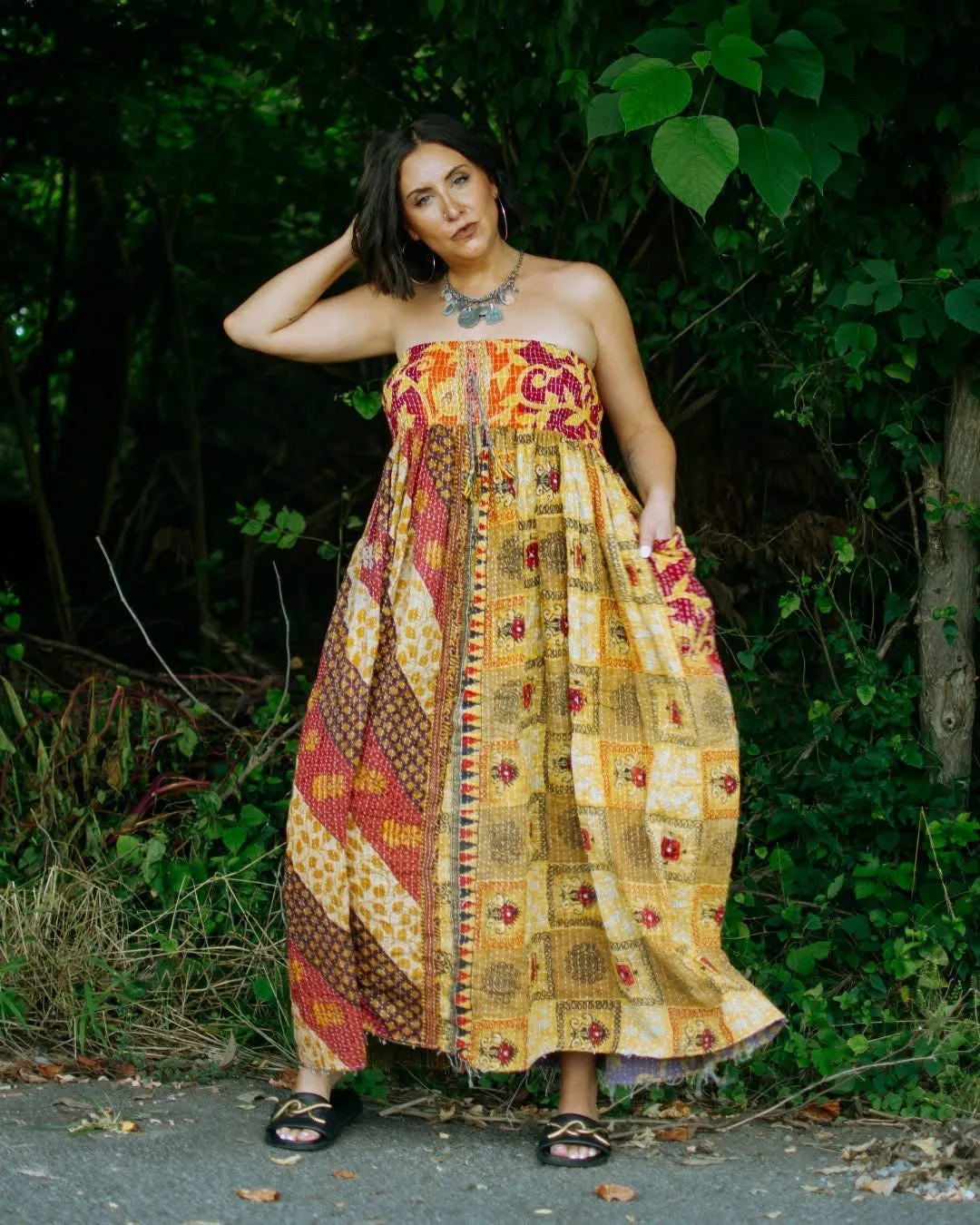 Magic Convertible Kantha Maxi #01 by Kantha Bae
