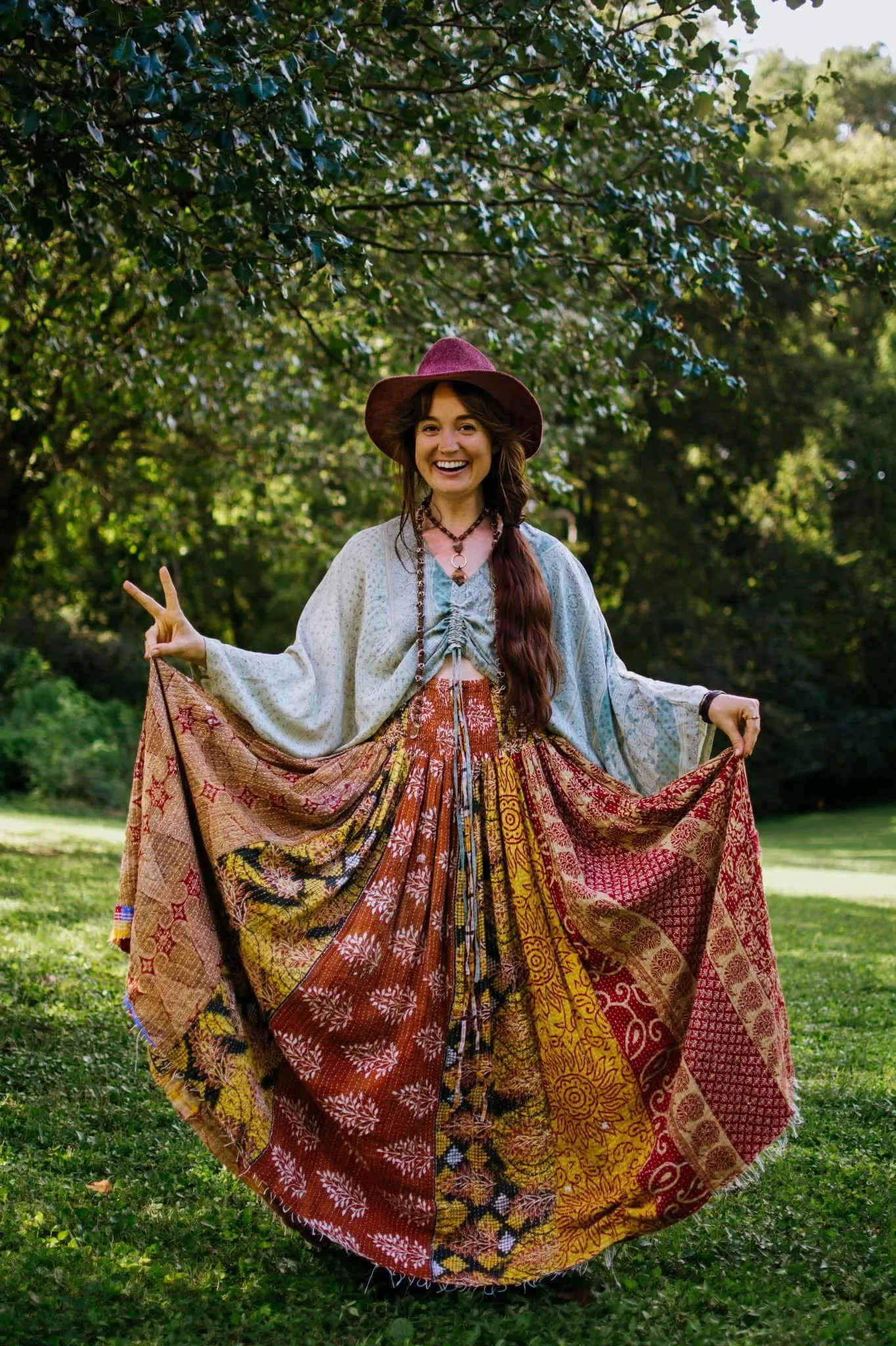 Magic Convertible Kantha Maxi #01 by Kantha Bae