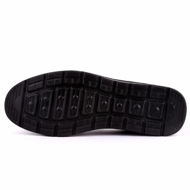 Men's Summer Casual Leather Flat Shoes