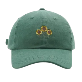 Minimalist Sunflower Dad Hat
