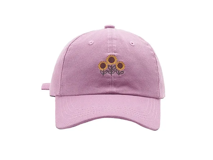 Minimalist Sunflower Dad Hat