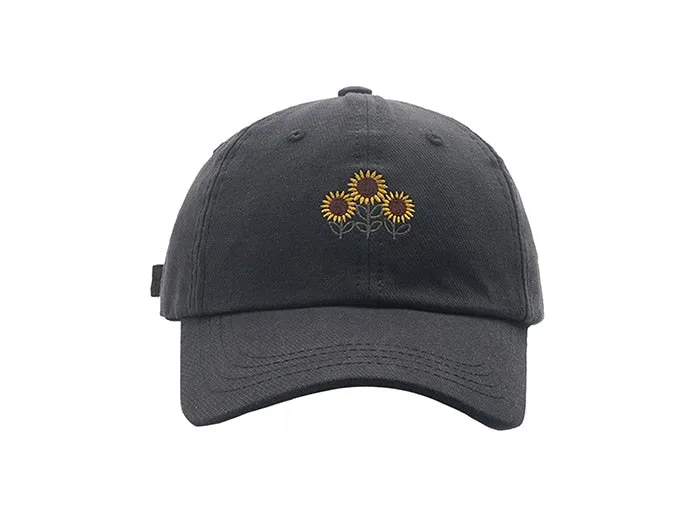 Minimalist Sunflower Dad Hat