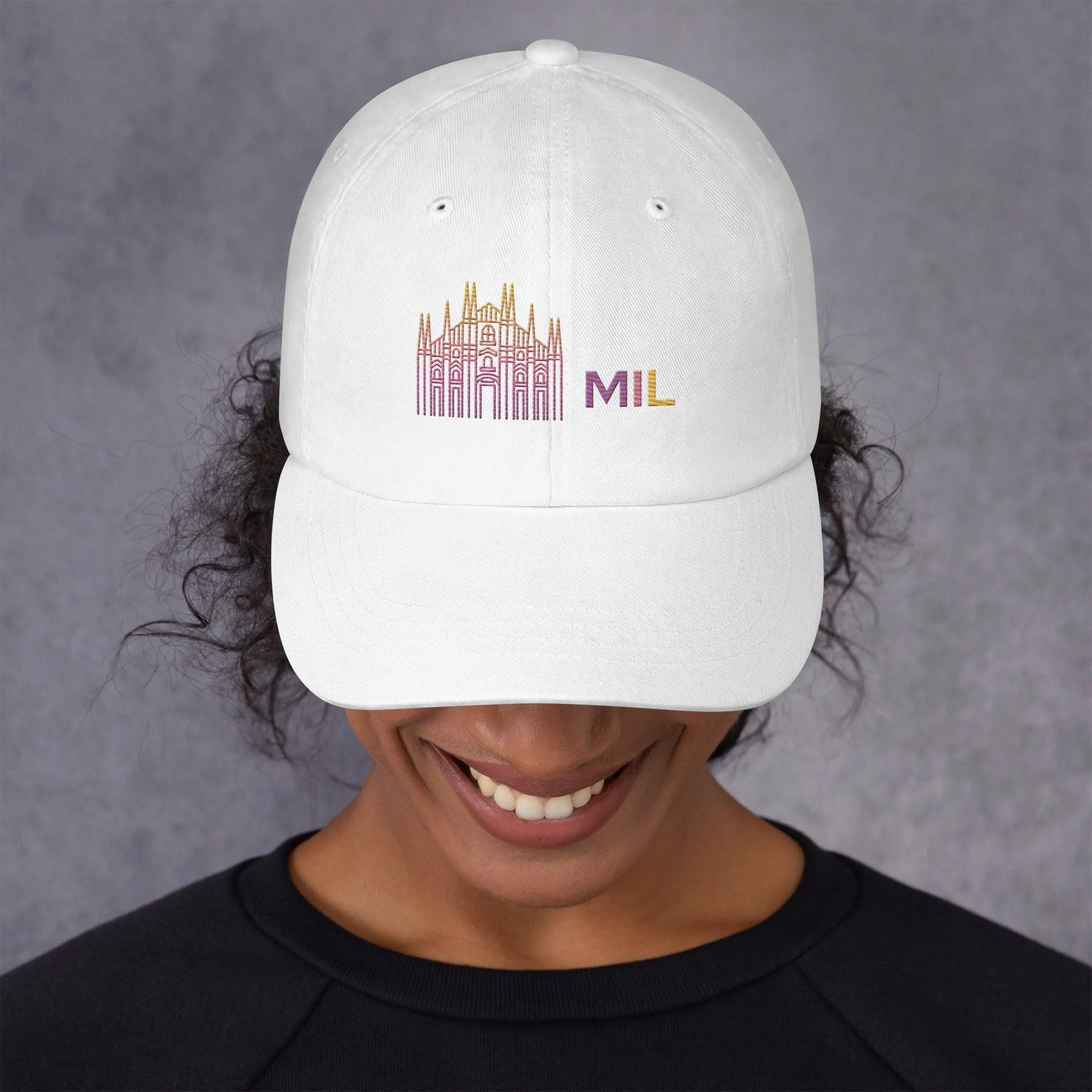 Modern Milan Cathedral Specialty Gradient Embroidered Hat