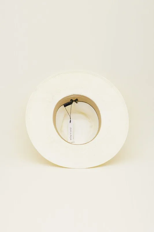 Olive & Pique Simone Straw Rancher Hat