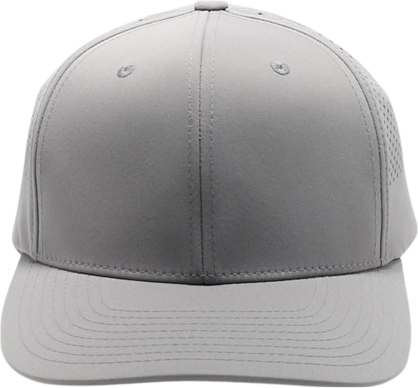 Pit Bull Premium Headwear Cambridge Hybrid Perforated Curved Brim Adjustable Snapback Hat Baseball Cap for Men & Women