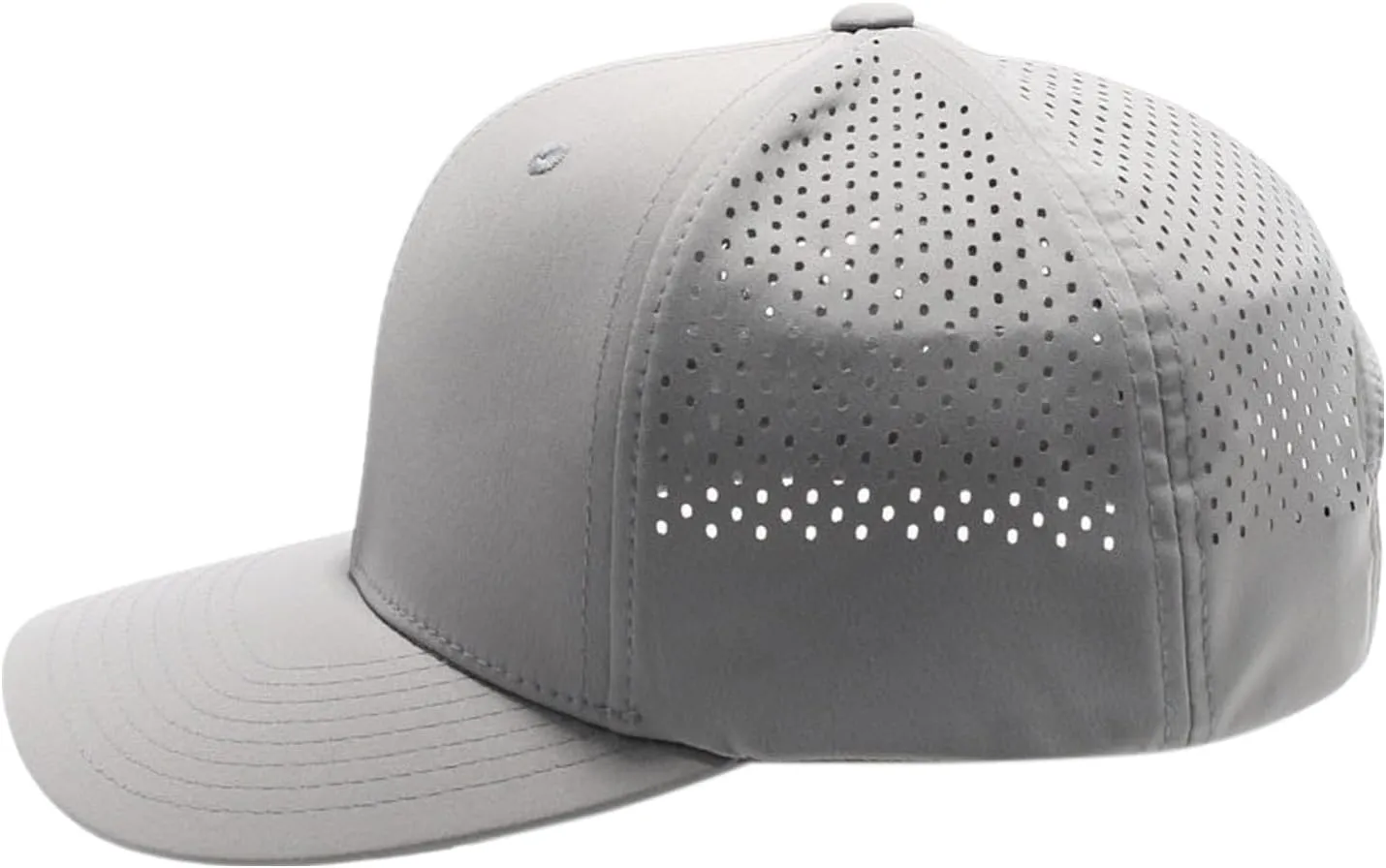 Pit Bull Premium Headwear Cambridge Hybrid Perforated Curved Brim Adjustable Snapback Hat Baseball Cap for Men & Women