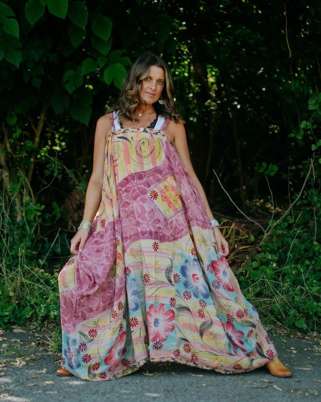 Silk Gonna Shine Maxi Dress #1001 by Kantha Bae