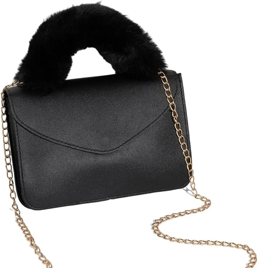Stylish Square Bag with Trendy Chain Strap & Fashionable Handbag