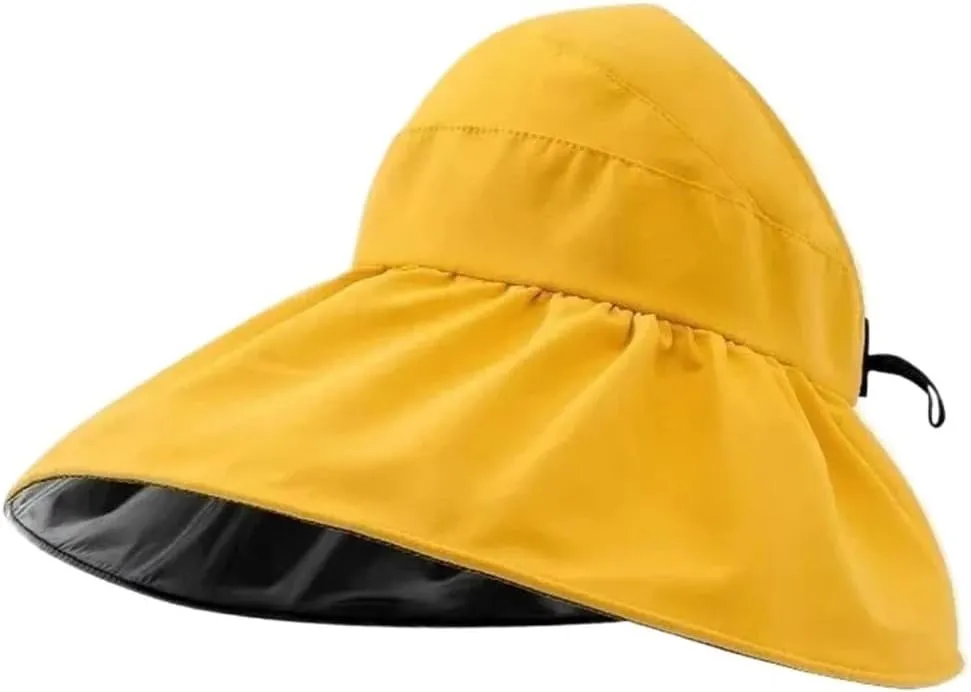 Topee Summer Empty Top Wide Brim Sun Hat Women Summer Helmet