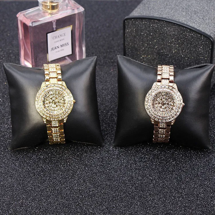 Trendy Czech Diamond Women's Watch
