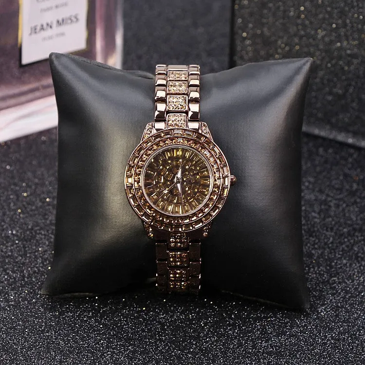 Trendy Czech Diamond Women's Watch
