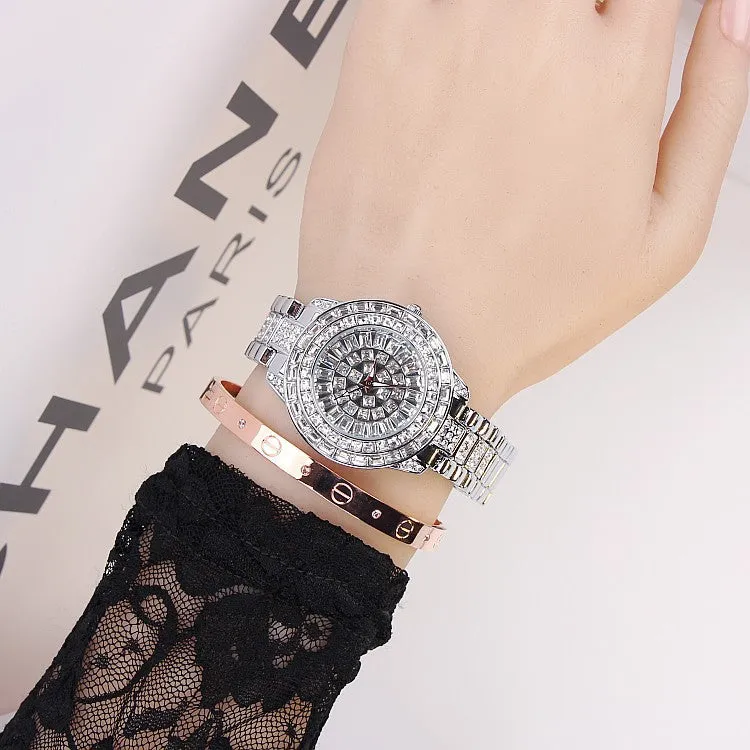 Trendy Czech Diamond Women's Watch