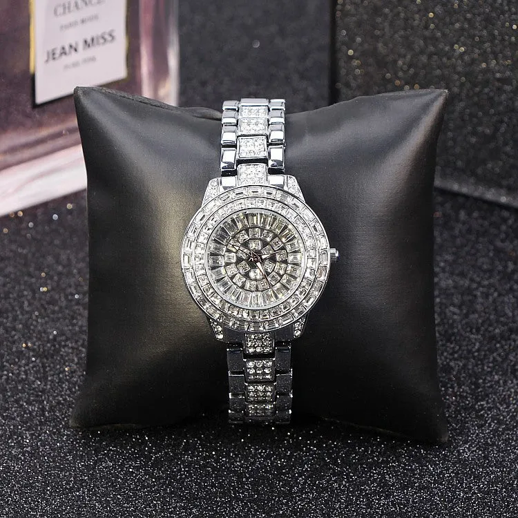 Trendy Czech Diamond Women's Watch