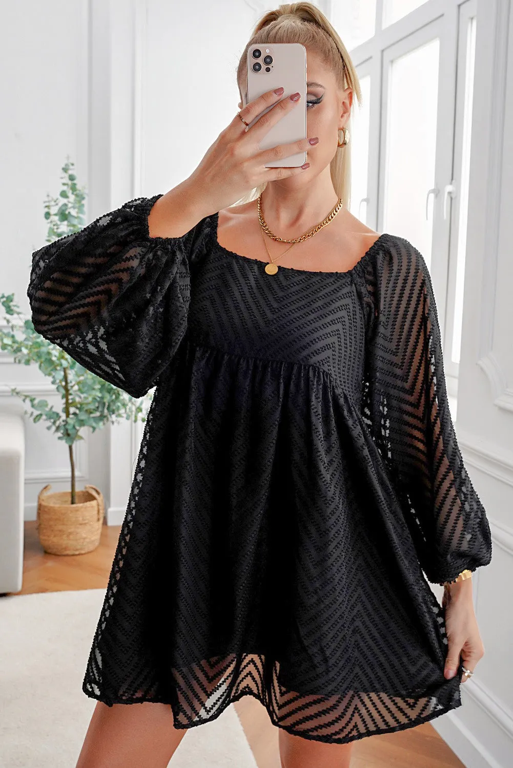 Vintage Vibe Mini Dress