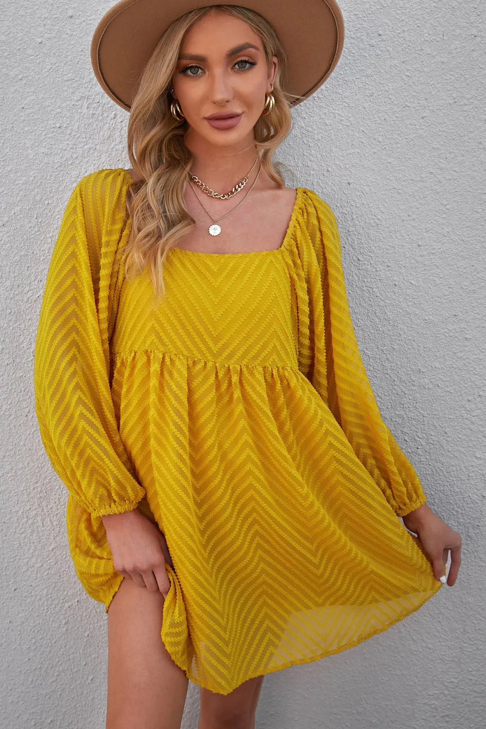 Vintage Vibe Mini Dress