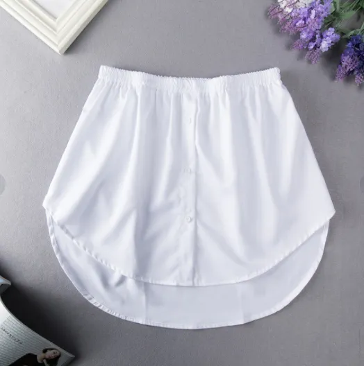 Women's Comfortable Shirt Extender- Fake mini skirt