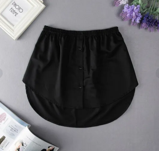 Women's Comfortable Shirt Extender- Fake mini skirt