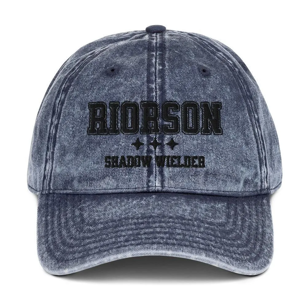 Xaden Riorson Shadow Wielder Embroidered Hat