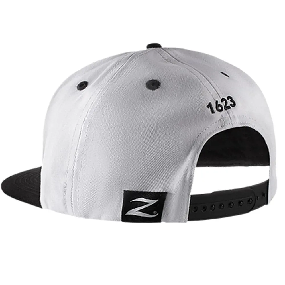 Zildjian 6 Panel Snapback Hat White